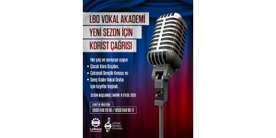 LBO Vokal Akademi Yeni Sezon İçin Korist Çağrısı