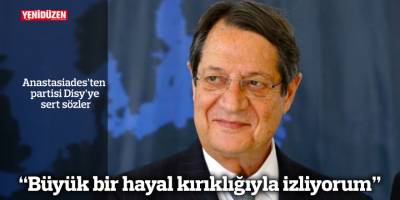 “Büyük bir hayal kırıklığıyla izliyorum”