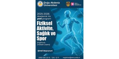 DAÜ’de “Fiziksel Aktivite, Sağlık ve Spor” tezli yüksek lisans programı açıldı