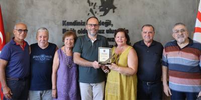 Larnakalılar Derneği’nden, İskele Belediye Başkan Sadıkoğlu’na teşekkür