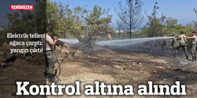 Yangın kontrol altına alındı