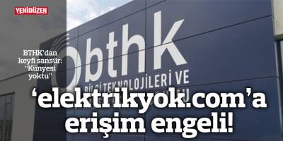 “elektrikyok.com”a erişim engeli