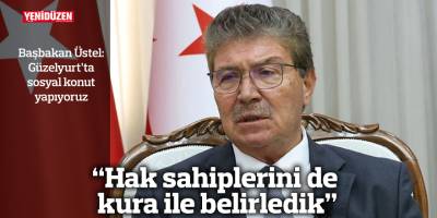 “Hak sahiplerini de herkesin huzurunda kura ile belirledik”