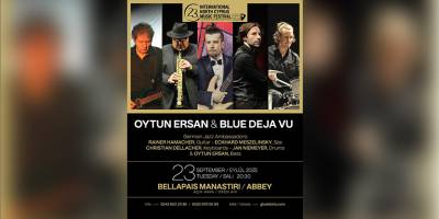 23. Uluslararası Kuzey Kıbrıs Müzik Festivali’ne Oytun Ersan & Blue Déjà Vu’lu açılış