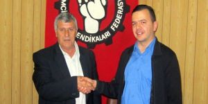 Eylem, Dev-İş’i ziyaret etti