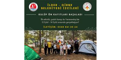 İLDER – Girne Belediyesi İzci Kulübü Ön Kayıtları Başladı