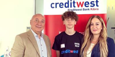 Creditwest Bank’tan Milli sporcu Erdinç İnçay’a destek