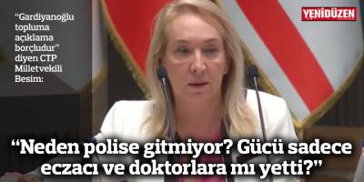 “Neden polise gitmiyor? Gücü sadece eczacı ve doktorlara mı yetti?”