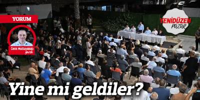 Yine mi geldiler?