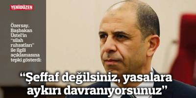 “Şeffaf değilsiniz, yasalara aykırı davranıyorsunuz”