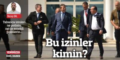 Bu izinler kimin?