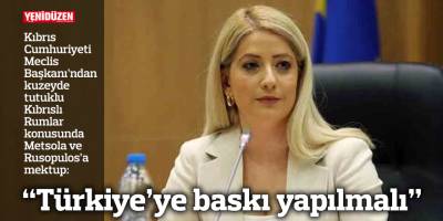 “Türkiye’ye baskı yapılmalı”