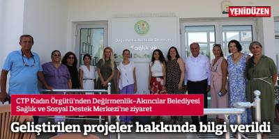 Geliştirilen projeler hakkında bilgi verildi