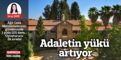 Adaletin yükü artıyor
