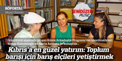 Kıbrıs’a en güzel yatırım: Toplum barışı için barış elçileri yetiştirmek