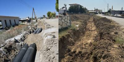 Mesarya Belediyesi altyapı çalışmalarına devam ediyor