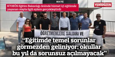 “Eğitimde temel sorunlar görmezden geliniyor; okullar bu yıl da sorunsuz açılmayacak”