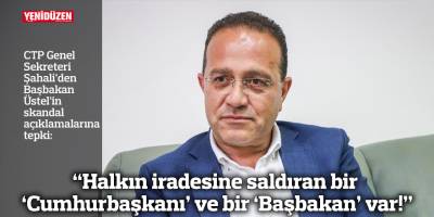 “Halkın iradesine saldıran bir ‘Cumhurbaşkanı’ ve bir ‘Başbakan’ var!”