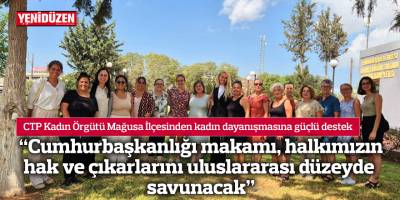 “Cumhurbaşkanlığı makamı, Kıbrıs Türk halkının hak ve çıkarlarını uluslararası düzeyde savunacak”