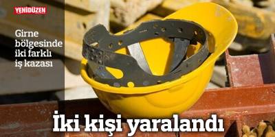 İki kişi yaralandı