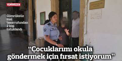 “Çocuklarımı okula göndermek için fırsat istiyorum”