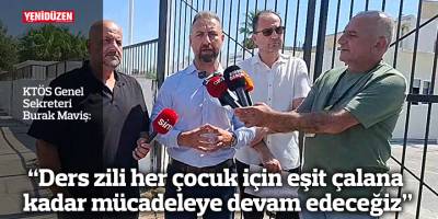 “Ders zili her çocuk için eşit çalana kadar mücadeleye devam edeceğiz”