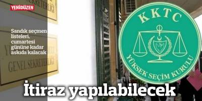 YSK'dan sandık seçmen listeleriyle ilgili duyuru