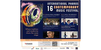 4 konserlik 6.Uluslararası Pharos Çağdaş Müzik Festivali, 2 Ekim’de başlıyor