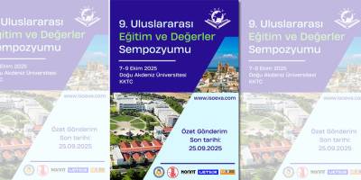 9. Uluslararası Eğitim Ve Değerler Sempozyumu DAÜ ev sahipliğinde gerçekleştirilecek