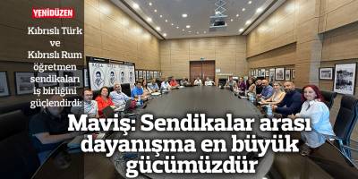 Maviş: Sendikalar arası  dayanışma en büyük gücümüzdür