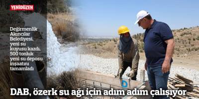 DAB, özerk su ağı için adım adım çalışıyor