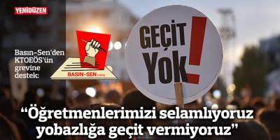 "Öğretmenlerimizi selamlıyoruz yobazlığa geçit vermiyoruz”