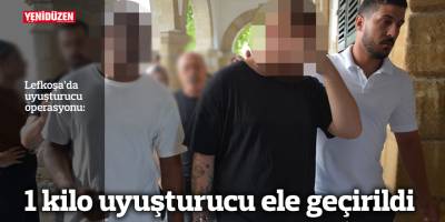 1 kilo uyuşturucu ele geçirildi