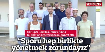 “Sporu hep birlikte yönetmek zorundayız”