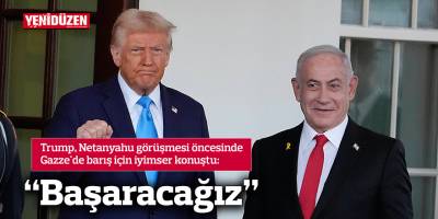 Trump iyimser: “Başaracağız”