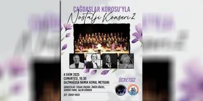 “Nostalji Konseri 2” müzikseverlerle buluşacak