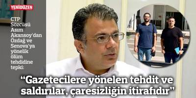 “Gazetecilere yönelen tehdit ve saldırılar, çaresizliğin itirafıdır”
