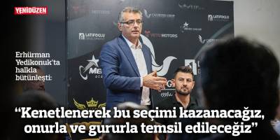 “Kenetlenerek cumhurbaşkanlığı seçimini kazanacağız, onurla ve gururla temsil edileceğiz”