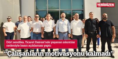 “Çalışanların motivasyonu kalmadı”