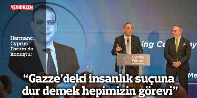 “Gazze’deki insanlık suçuna dur demek hepimizin görevi”