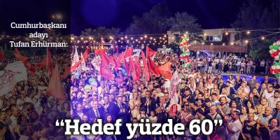 “Hedef yüzde 60”