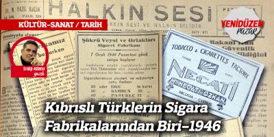 Kıbrıslı Türklerin Sigara Fabrikalarından Biri-1946