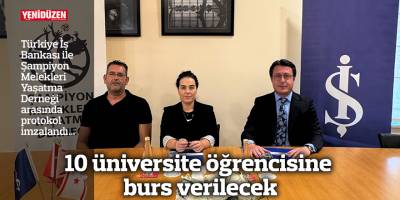 10 üniversite öğrencisine burs verilecek