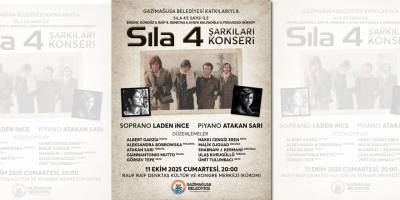Sıla 4 ezgileri Mağusa’da sanatseverlerle buluşacak
