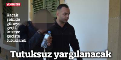 Kaçak şekilde güneye geçti, kuzeye geçişte tutuklandı