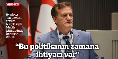 “Bu politikanın zamana ihtiyacı var”