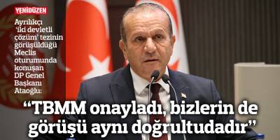 “TBMM onayladı, bizlerin de görüşü aynı doğrultudadır”