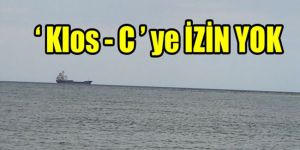 Mağusa Limanı açıklarına demirlendi