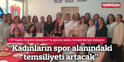 “Kadınların spor alanındaki temsiliyeti artacak”