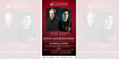 Cumhurbaşkanlığı Senfoni Orkestrası yeni sezon konserleri 30 Ekim'de başlıyor